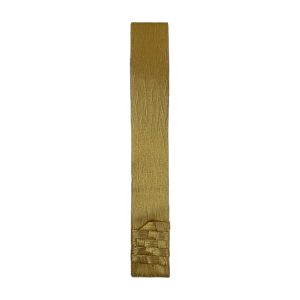 変わり綴れ白茶 金/シルバー 略畳袈裟