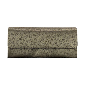 ・念珠入れ 曙緞子 ソフトケース 白茶